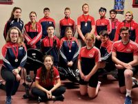 Tralee Rowing Club members who competed at the Provincial Indoor Championships in UL on Saturday.
