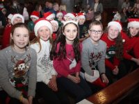 St Brendan's NS Blennerville pupils at their Christmas concert on Monday evening. Photo by Dermot Crean