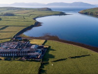 The beautiful setting of the Dingle Skellig Hotel.