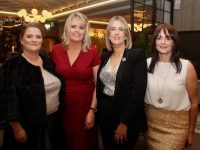 Suzanne Dowling, Sharon O'Keeffe, Leanne Ryan and Irene Daly at the Kerry County Council Sports and Social Club Christmas party at Lotties in The Ashe Hotel on Friday night. Photo by Dermot Crean
