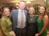 Anna, James, Marie and Sarah McCarthy at the Cillard Camogie Club Social  at The Rose Hotel on Saturday night. Photo by Dermot Crean