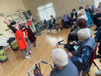 'Yard Duets' performed at Castleisland Day Care centre.