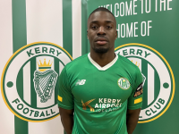 Kevin Williams who has signed for Kerry FC.
