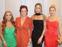 Rachel Ward, Carrie Anne Clifford, Lesley Dennehy and Joanne Bowler of Hairworks Tralee at the Connect Kerry Hair and Beauty Awards at The Rose Hotel on Sunday. Photo by Dermot Crean