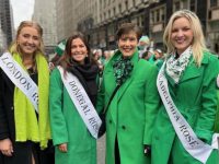 Minister Foley meets Roses at the Philadelphia St. Patrick’s Day Parade on Sunday.