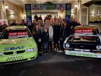 Some of the large group of motorsport fans who attended Wednesday night’s launch of the Circuit of Kerry Rally at the Rose Hotel. Photo: Sean Moriarty