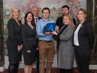Pictured left to right: Susan Kelly, Nadine Walsh Barbosa, Mark Sullivan, Adam Harris, CEO AsIAm, Lisa Curran, Autism Friendly Tralee, Donald Walsh, Jennifer Dee