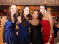 Aoibhínn McCarthy, Grace Lucid, Kate Collins and Jessica McGibney at the Tralee Transition Year Ball at the Ballyroe Heights Hotel on Friday night. Photo by Dermot Crean