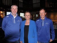 Sales and Marketing Manager Heather MacIver of the Meadowlands Hotel with Captain of the Meadowlands Golf Society Eoin Barrett and President of the Society Padraig Tobin. Photo by Dermot Crean