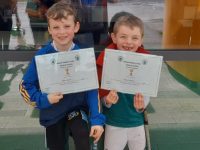 Tralee Parnells U7s Players of the week Cian O'Carroll and Evan Lucid