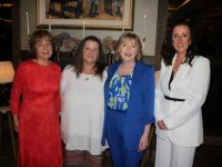 Retirees Marie Hand, Mary Kennelly and Margaret O'Connell with Principal Mairead Finucane at the Presentation Secondary Tralee retirement/end of year function at The Ashe Hotel on Friday night. Photo by Dermot Crean