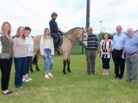 Launching the Blennerville Horse and Pony Agricultural Show which takes place on Sunday, July 9, were Sarah Mannix, Mandy Sweeney, Joan Devane, Sadhbh Mannix, Natalie Mulumba, Tim Hurley, Anne Smith, Jamie Mannix and John Browne. Photo by Dermot Crean