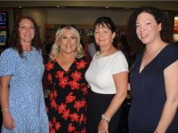 Michelle Broderick, Principal of O'Brennan NS Michelle White, Carole Dooley and Evelyn McDermott at the O'Brennan NS fundraiser at Kingdom Greyhound Stadium on Friday evening. Photo by Dermot Crean