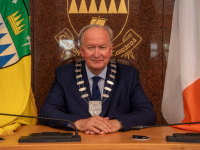Cathaoirleach of Kerry County Council Cllr Jim Finucane. Photo: Dermot Crean