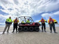 Banna Rescue Volunteers and the new Argo Aurora Responder.