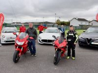 Looking forward to Automobili Italia Tralee next weekend were in front John Sullivan and Tony Burt. At back; Rory Kerins, Alex O'Donnell and Thomas Ashe. Photo by Dermot Crean
