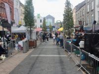 The Mall was a hive of activity on Saturday. Photo by Dermot Crean