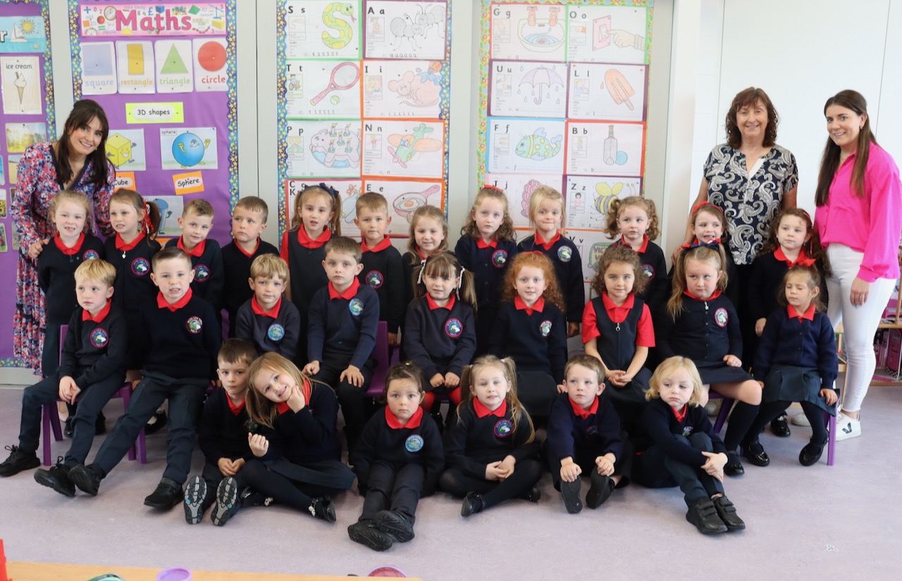 PHOTOS: Junior Infants Begin Their Schooldays At Listellick