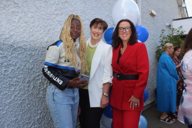 PHOTOS: Minister Foley Visits Tralee Schools To Congratulate Leaving Cert Students