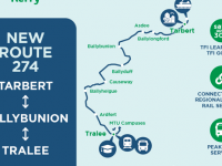 TFI Local Link Kerry Introduces New Bus Service Connecting Tarbert And Tralee