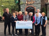 Gallys staff presented a cheque for €1,760 to representatives from Recovery Haven last Friday.