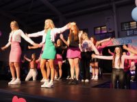 The opening dance at the annual Mercy Mounthawk TY Fashion Show on Thursday evening. Photo by Dermot Crean