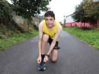 Niall O'Brien is preparing for the Dublin City Marathon at the end of the month. Photo by Dermot Crean