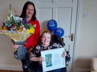 Kathleen O’Sullivan, Netwatch Kerry Family Carer of the Year with her daughter Hannah