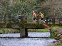 Briging the gap...Athletes competing in the Hardman 10K trail run in Killarney National Park,  as part of the Wander Wild Festival which ran over the weekend. Photo: Valerie O'Sullivan/FREE PIC***Issued 26/03/2023