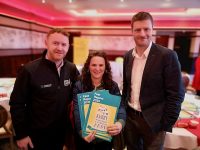 Pictured at the Kerry Mental Health & Wellbeing Fest Event Organiser Appreciation Event in the Brehon Hotel Killarney were l to r: Gearóid O'Doherty (Kerry Recreation and Sports Partnership), Caoimhe Keogan (Jigsaw Kerry) & Donagh Hennebry (HSE Suicide Resource Officer Kerry)
