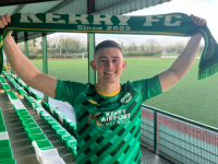 Jack Kavanagh has signs for Kerry FC.