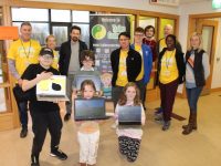 At the relaunch of Coder Dojo in Kerry were Eddie Lawlor, Shane Lawlor, both Tralee. Anluan Dunne, Iseult Brick Dunne, Arthur Brick Dunne, Tralee.  Oleksandr Petrenko, Tralee. Ann Marie Scannell, Aspen Grove. Darcie Scannell, Tralee. Mark Hennessy, Ballybunion. Leon Wong, Tralee. Rani Wheeza, Tralee. Pawel Kaminski, Aspen Grove. Maeve Townsend, Aspen Grove. Tommy Brennan, Aspen Grove, Tralee.