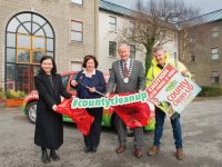 With the support of KWD Recycling and Kerry County Council, the annual County Clean Up will take place across the county on Saturday, 6th April. Voluntary organisations and individuals across Kerry are invited to get involved. Registration is now open at www.countycleanup.com. Pictured at the launch are Breda Moriarty, Environmental Awareness Officer and Moira Murrell, Chief Executive, Kerry County Council with Cllr. Jim Finucane, Mayor of Kerry and Tadgh Healy, KWD. Photo: Pauline Dennigan