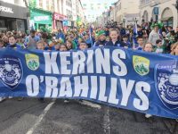 Kerins O'Rahillys members at the parade on Sunday.