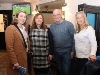 Siobhan Goodwin, Ber Fitzgerald, Jackie Goodwin and Eileen Quirke at the Cheltenham Preview night in Skelper Quanes on Thursday night. Photo by Dermot Crean
