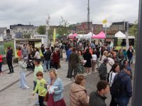 Great crowds in the Island of Geese for the Tralee Food Festival on Saturday. Photo by Dermot Crean