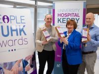 20.3.2024 : Repro Free : Pictured at the launch at UHK Kerry were Mary Gardiner public representative Judge and Mary Fitzgerald, General Manager of UHK and  Dr Peter Browne UHK .
  .
 University Hospital Kerry (UHK) is excited to announce the return of the People of UHK Awards for 2024, now in its third year. Once again, we invite the public to nominate deserving members of our UHK staff who have demonstrated exceptional commitment to patient care and service excellence. 
Photo By : Domnick Walsh © Eye Focus LTD .
Domnick Walsh Photographer is an Irish Aviation Authority ( IAA ) approved Quadcopter Pilot.
Tralee Co Kerry Ireland.
Mobile Phone : 00 353 87 26 72 033
Land Line        : 00 353 66 71 22 981
E/Mail :        info@dwalshphoto.ie
Web Site :    www.dwalshphoto.ie
ALL IMAGES ARE COVERED BY COPYRIGHT ©
Return of the People of UHK Awards: Celebrating Excellence for the Third Year 
_________________________________________________________________________________________________

University Hospital Kerry (UHK) is excited to announce the return of the People of UHK Awards for 2024, now in its third year. Once again, we invite the public to nominate deserving members of our UHK staff who have demonstrated exceptional commitment to patient care and service excellence. 

Following the tremendous response from the public in previous years, with hundreds of nominations pouring in annually, the Awards have become an integral part of the UHK annual calendar. These awards recognise and celebrate the remarkable contributions made by UHK staff across all departments and disciplines.

Every day, the dedicated UHK team work tirelessly to ensure the well-being and comfort of patients and their families. The Awards provide an opportunity for patients and their loved ones to acknowledge and recognise those individuals and teams who have made a positive impact on their hospital experience.

Last year, thirteen deserving winners were honoured across team and individual categories, each receiving a bespoke UHK trophy and certificate in recognition of their outstanding achievements. Staff members from any department or service within UHK are eligible for nomination, with individuals both front-facing and behind the scenes being recognised for delivering exceptional patient care and assistance.

This year, public nominations can be made in two categories:
-	The Patient Care Awards recognise exceptional care provided by any staff member who significantly contributes to patient well-being. 
-	The Service Excellence Awards celebrates the vital contributions of non-clinical support service staff who operate behind-the-scenes.

Mary Fitzgerald, General Manager of UHK, expressed her appreciation for the dedicated staff: "The People of UHK Awards celebrate the individuals and teams who go the extra mile and make a real difference to our patients, families, and colleagues. We are privileged to have such a passionate and dedicated team here at UHK, and we are delighted to have this opportunity to honour and recognise their service through these awards."

The nomination period is now open until May 30th, 2024. We encourage everyone to submit their nominations online at www.uhk.ie/awards.   Nominations can also be made via hard copy with Nomination forms available at UHK main reception and via local press.