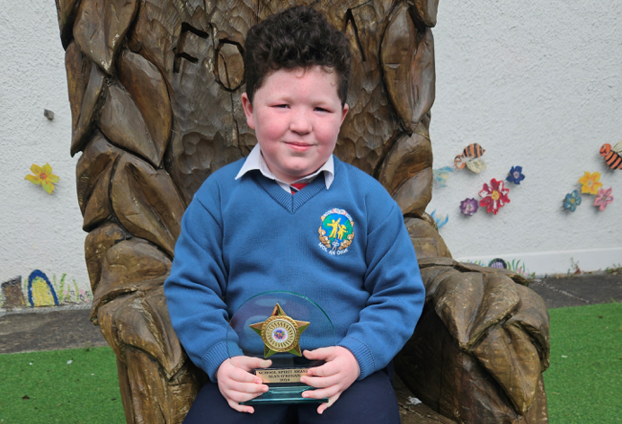 Alan Wins Scoil Eoin ‘School Spirit Award’ For 2024