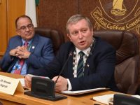The new Cathaoirleach of Kerry County Council, Cllr Breándán Fitzgerald.