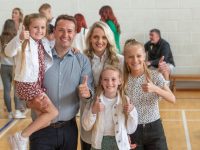 9.6.2024 :: Xjob :: Local Elections 2024 Kerry. pictured Mikey Sheehy FF after he was elected with his family - Wife Suzanne , Kids Róisín 13 , Ailbhe 10 and Caragh aged 8  the count in Tralee  
 Counting has started for the Tralee and Listowel areas . 
Photo By : Domnick Walsh © Eye Focus LTD .
Domnick Walsh Photographer is an Irish Aviation Authority ( IAA ) approved Quadcopter Pilot.
Tralee Co Kerry Ireland.
Mobile Phone : 00 353 87 26 72 033
Land Line        : 00 353 66 71 22 981
E/Mail :        info@dwalshphoto.ie
Web Site :    www.dwalshphoto.ie
ALL IMAGES ARE COVERED BY COPYRIGHT ©