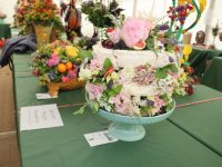 One of the floral creations in the Flower Tent. Photo by Dermot Crean