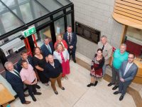 A commemorative plaque was unveiled by Cathaoirleach of Kerry County Council, Cllr Breandán Fitzgerald  at County Buildings this week to honour the first elected members of Kerry County Council. Pictured from left: Christy O’Connor (Director of Corporate Services), Cllr Paul Daly, Cllr Robert Brosnan, Cllr Anna O’Sullivan, Cllr Anne O’Sullivan, Cllr Liam Speedy Nolan, Angela McAllen (Deputy Chief Executive), Cllr Norma Moriarty, Cllr Breandán Fitzgerald, Cllr Angie Baily, Cllr Podge Foley, Cllr Niall O’Callaghan, Owen O’Shea (Communications Officer). Photo: Pauline Dennigan