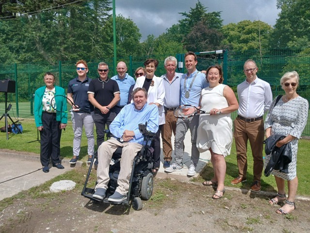 New Tennis Court Officially Opened At Tralee Pitch And Putt Club