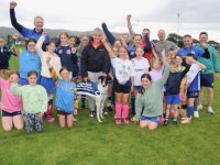 Tralee Parnells faithful launching the Buster Fundraiser night at the dogs. Photo by Dermot Crean