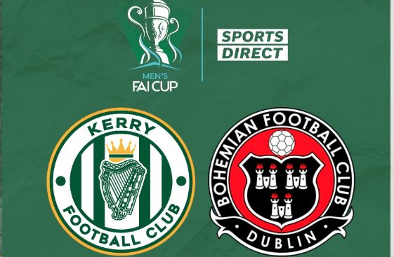 Kerry FC To Host Bohemians In Third Round Of FAI Cup