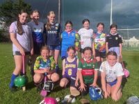 Tralee Parnells U10 & U12 camogie players at their training session last Monday