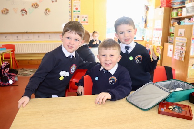 PHOTOS: First Day At School In Caherleaheen NS And CBS Primary