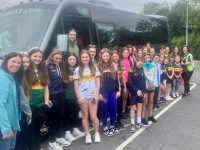 John Mitchels supporters who travelled to Croke Park on Sunday to support our Kerry Ladies team